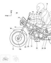 本田摩托车申请油箱式安全气囊专利